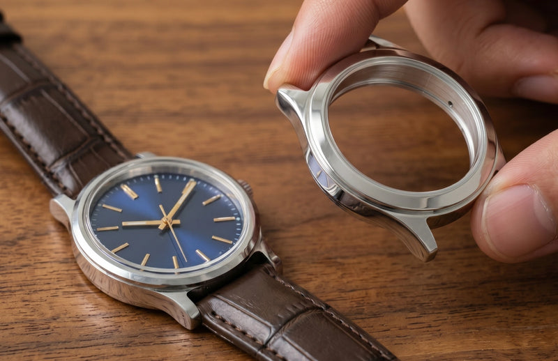 Machined watch case shown among InfiMaker K1 project examples